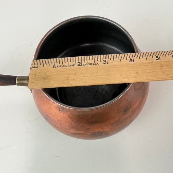 Vintage Tagus Copper Milk Sauce Fondue Pot Made in Portugal - Picture 9 of 9